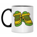 Кружка двухцветная