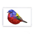 Птичка из полигонов