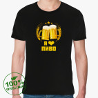 Мужская футболка органик