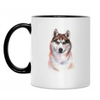 Кружка двухцветная