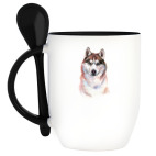 Кружка с ложкой