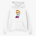 Толстовка худи оверсайз