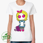 Женская футболка органик