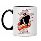 Кружка двухцветная