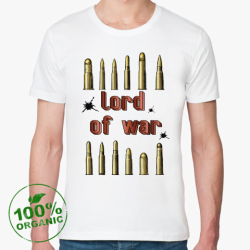 Футболка из органик-хлопка с принтом Lord of war