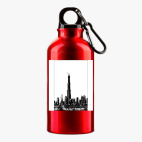 Металлическая бутылка 400 мл UV-DTF