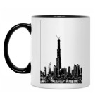 Кружка двухцветная