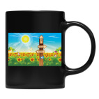 Кружка цветная UV-DTF