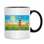 Кружка двухцветная