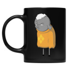 Кружка цветная UV-DTF