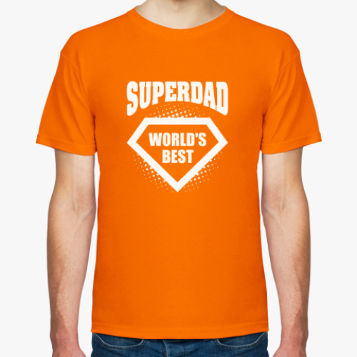Футболка SUPERDAD world's best