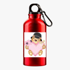 Металлическая бутылка 400 мл UV-DTF