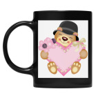 Кружка цветная UV-DTF