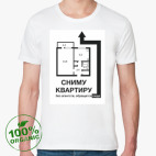 Мужская футболка органик