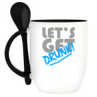 Кружка с ложкой