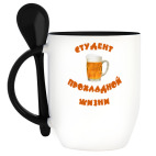 Кружка с ложкой