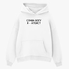 Толстовка худи оверсайз