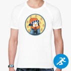 Мужская спортивная футболка