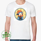 Мужская футболка органик