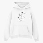 Толстовка худи оверсайз