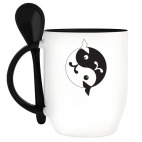 Кружка с ложкой