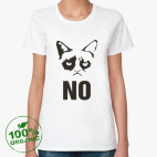 Женская футболка органик