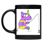 Кружка цветная UV-DTF