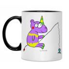 Кружка двухцветная