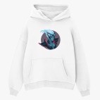 Толстовка худи оверсайз