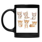 Кружка цветная UV-DTF