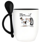 Кружка с ложкой