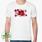 Мужская футболка органик