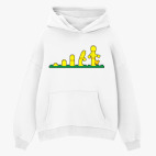 Толстовка худи оверсайз