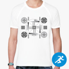 Мужская спортивная футболка