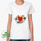 Женская футболка органик