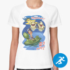 Женская спортивная футболка