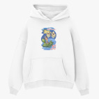 Толстовка худи оверсайз