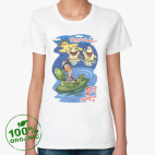 Женская футболка органик