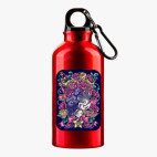 Металлическая бутылка 400 мл UV-DTF