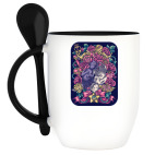 Кружка с ложкой