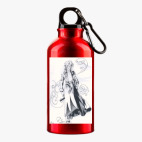 Металлическая бутылка 400 мл UV-DTF