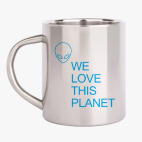 Кружка металлическая