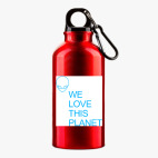 Металлическая бутылка 400 мл UV-DTF