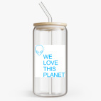 Банка с бамбуковой крышкой