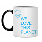 Кружка двухцветная