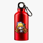 Металлическая бутылка 400 мл UV-DTF