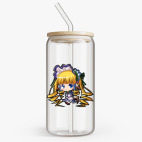 Банка с бамбуковой крышкой