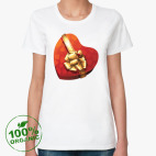 Женская футболка органик