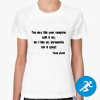 Женская спортивная футболка