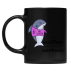 Кружка цветная UV-DTF